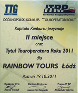 Touroperator Roku 2012